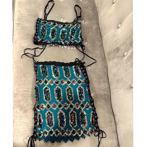 New Disco Lemonade Emerald Goddess Set M - Picture 3 of 3